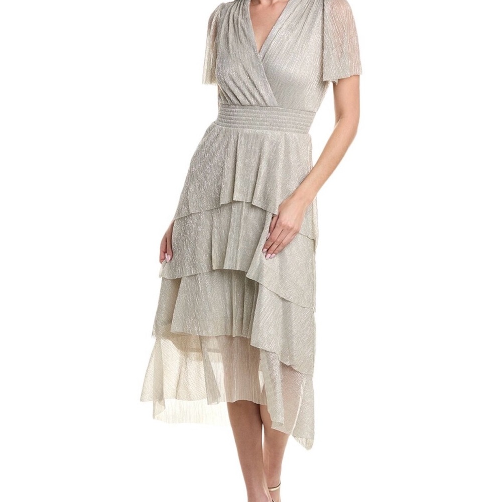 Vince Camuto Champagne Tiered Dress
